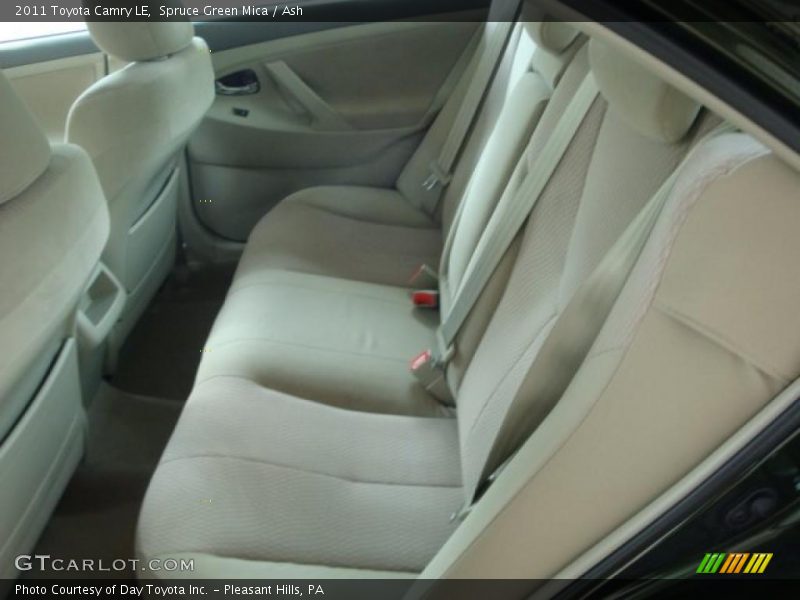 Spruce Green Mica / Ash 2011 Toyota Camry LE