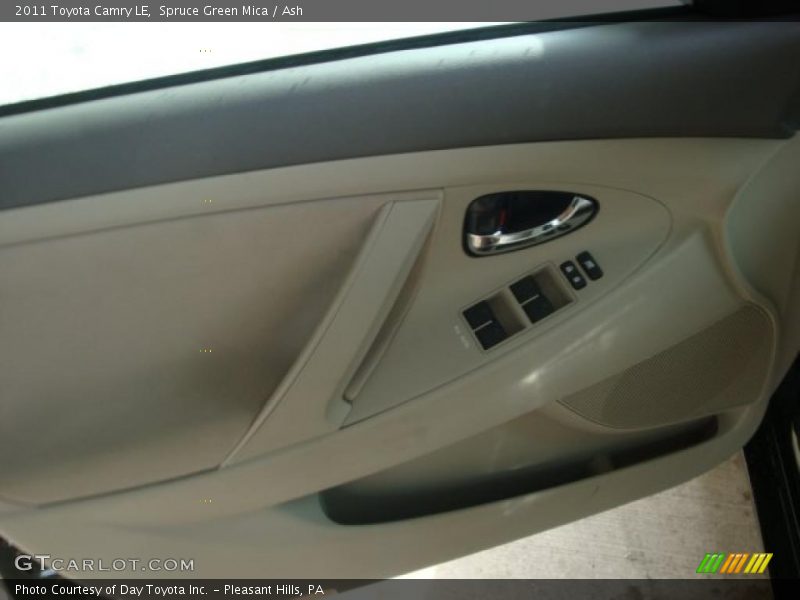 Spruce Green Mica / Ash 2011 Toyota Camry LE