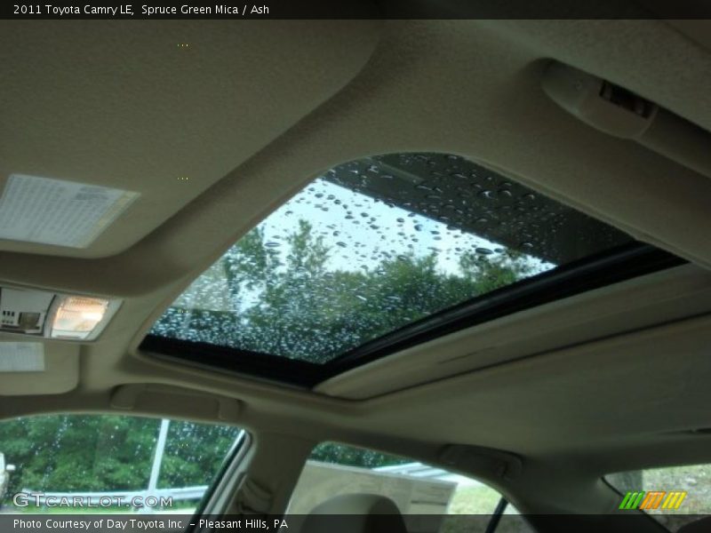 Spruce Green Mica / Ash 2011 Toyota Camry LE