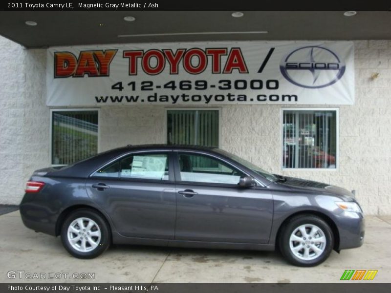 Magnetic Gray Metallic / Ash 2011 Toyota Camry LE