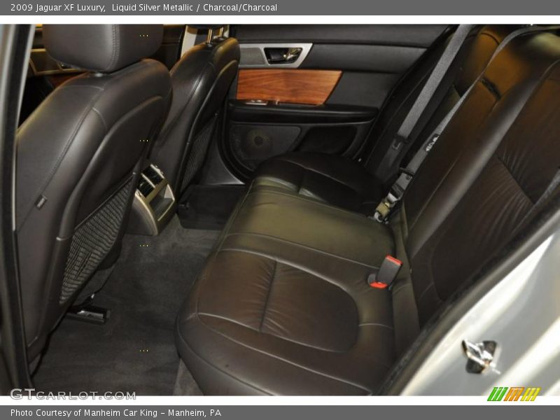 Liquid Silver Metallic / Charcoal/Charcoal 2009 Jaguar XF Luxury