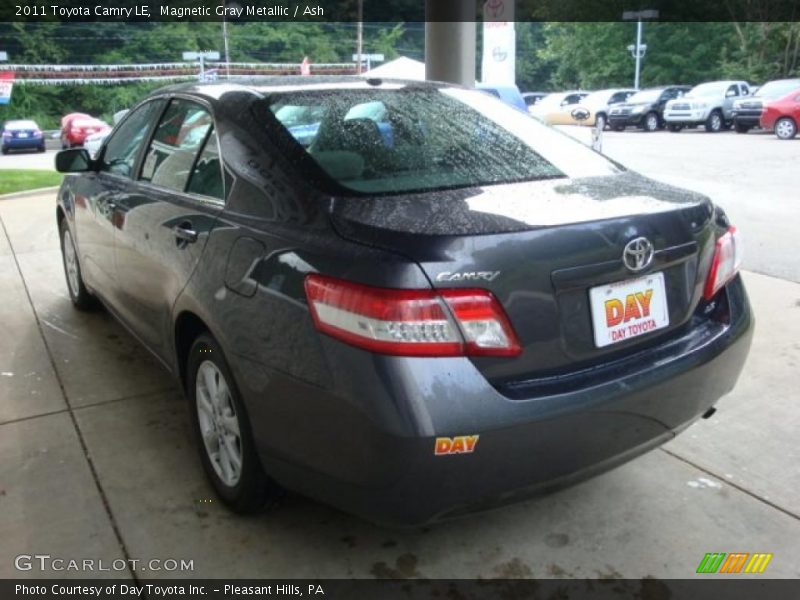Magnetic Gray Metallic / Ash 2011 Toyota Camry LE