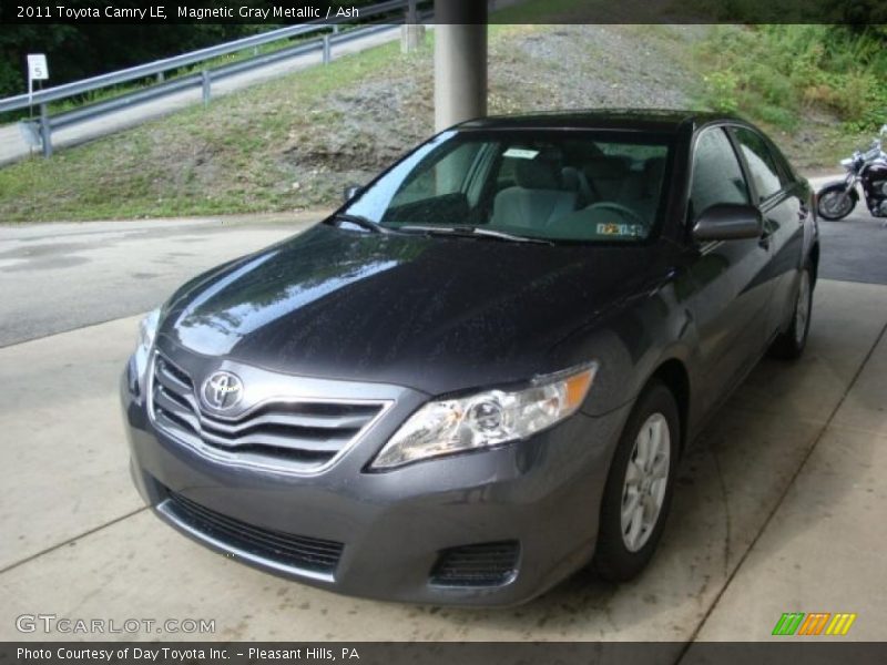 Magnetic Gray Metallic / Ash 2011 Toyota Camry LE