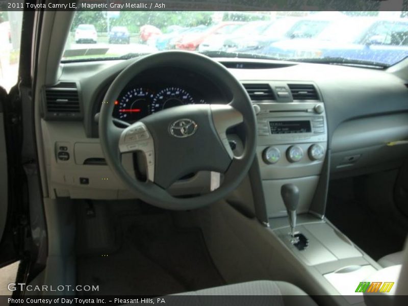 Magnetic Gray Metallic / Ash 2011 Toyota Camry LE