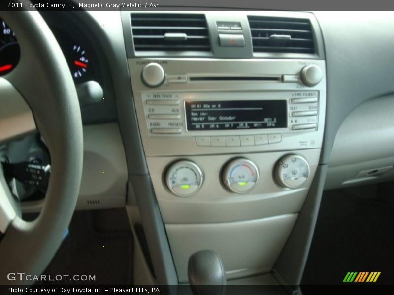 Magnetic Gray Metallic / Ash 2011 Toyota Camry LE