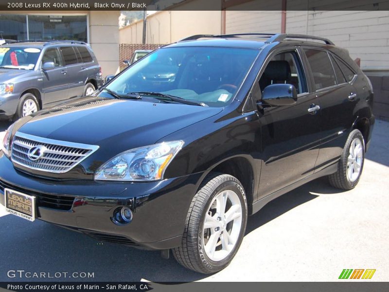 Black Onyx / Black 2008 Lexus RX 400h Hybrid