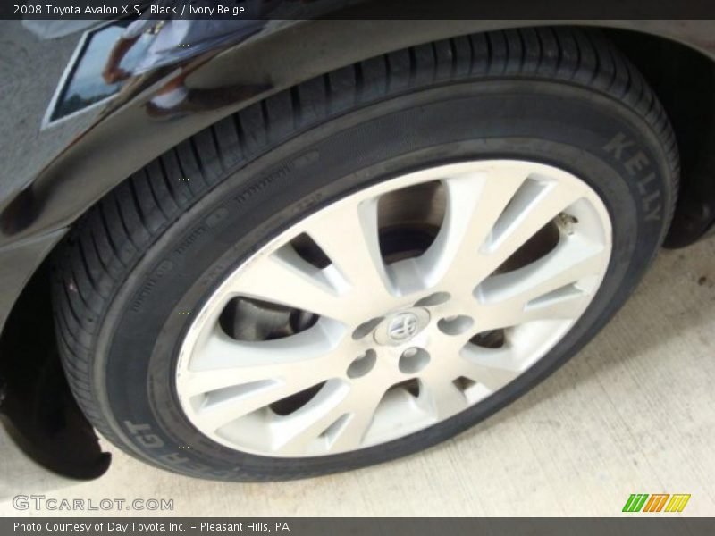 Black / Ivory Beige 2008 Toyota Avalon XLS