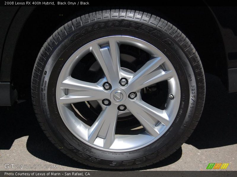 Black Onyx / Black 2008 Lexus RX 400h Hybrid