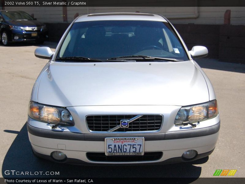 Silver Metallic / Graphite 2002 Volvo S60 T5