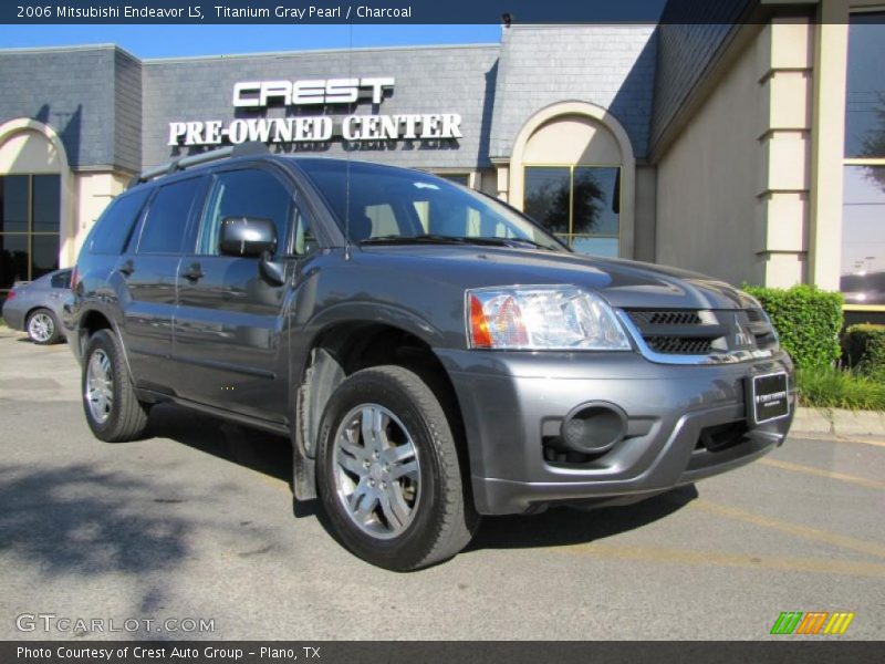 Titanium Gray Pearl / Charcoal 2006 Mitsubishi Endeavor LS