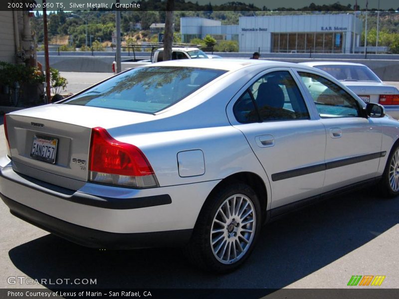 Silver Metallic / Graphite 2002 Volvo S60 T5