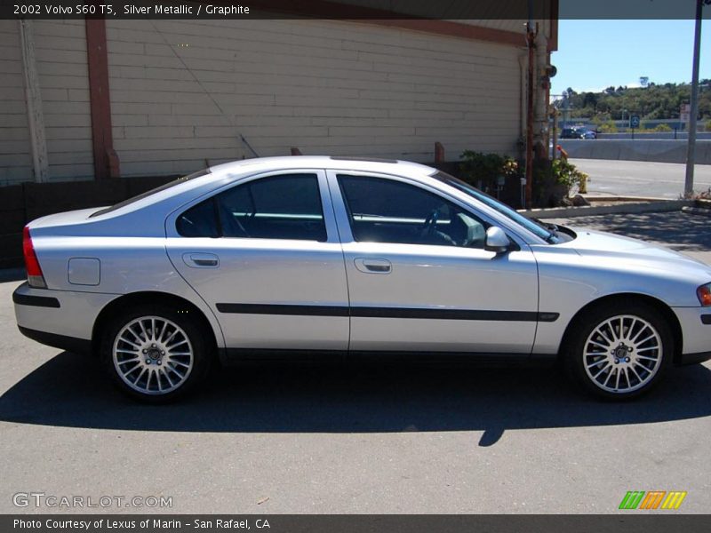 Silver Metallic / Graphite 2002 Volvo S60 T5