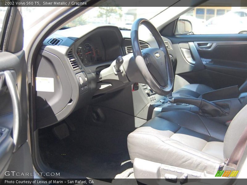 Silver Metallic / Graphite 2002 Volvo S60 T5