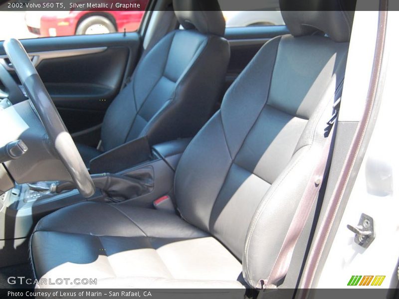 Silver Metallic / Graphite 2002 Volvo S60 T5