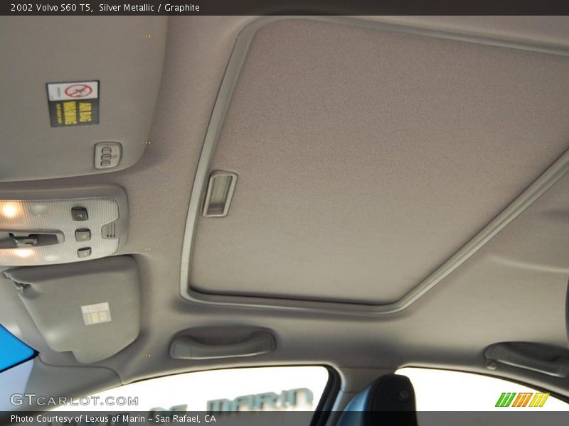 Silver Metallic / Graphite 2002 Volvo S60 T5