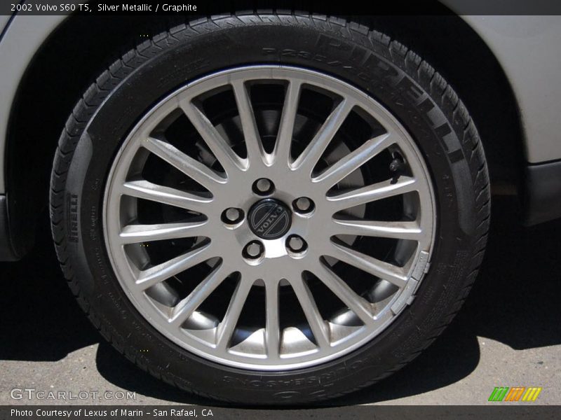 Silver Metallic / Graphite 2002 Volvo S60 T5
