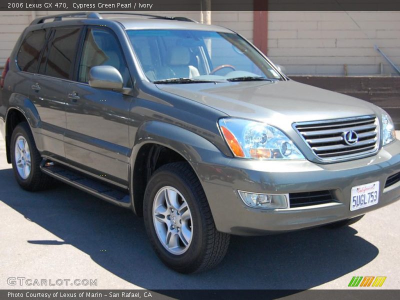 Cypress Green Pearl / Ivory 2006 Lexus GX 470