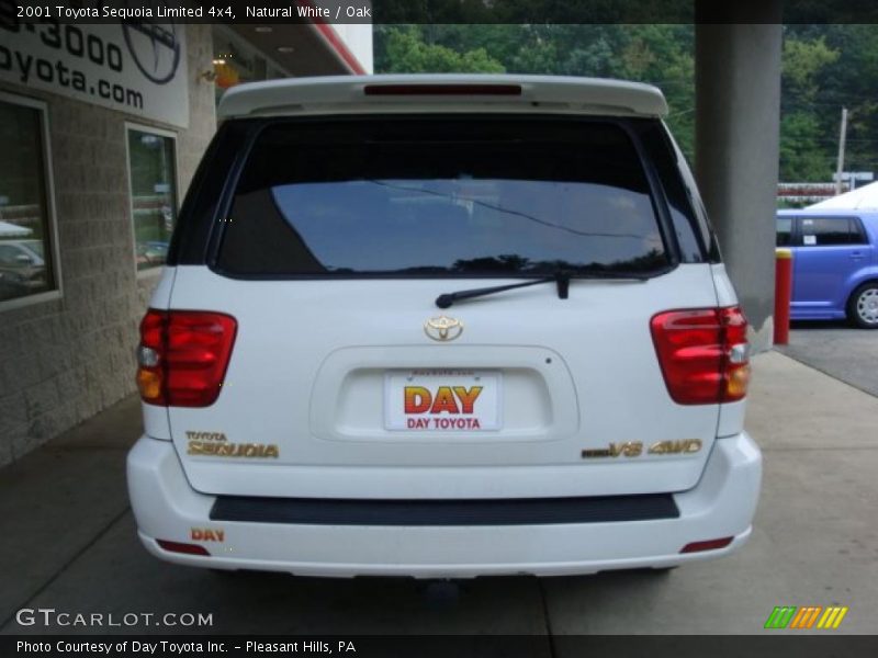 Natural White / Oak 2001 Toyota Sequoia Limited 4x4