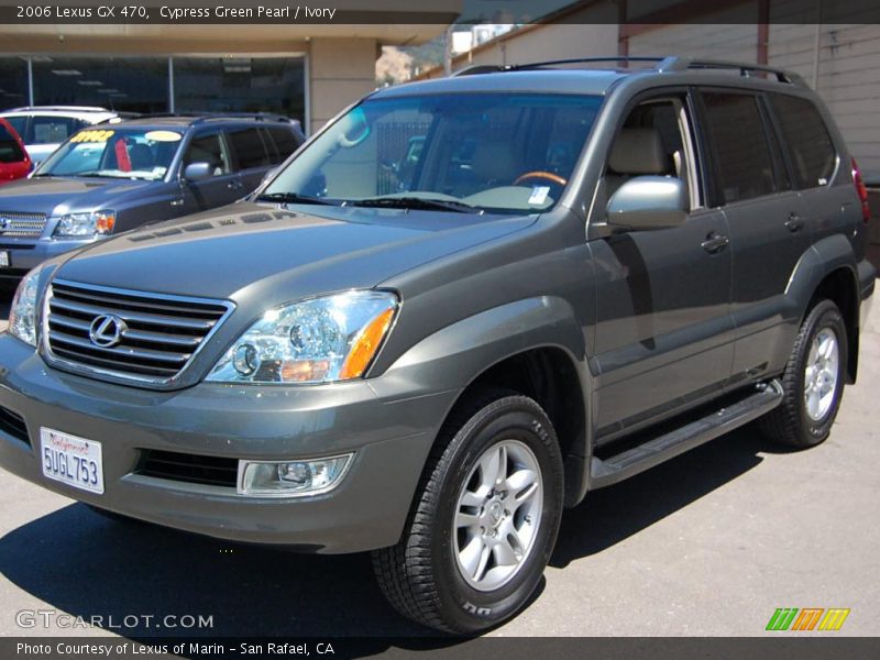 Cypress Green Pearl / Ivory 2006 Lexus GX 470
