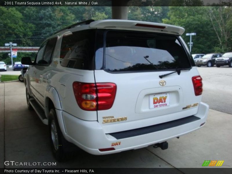 Natural White / Oak 2001 Toyota Sequoia Limited 4x4