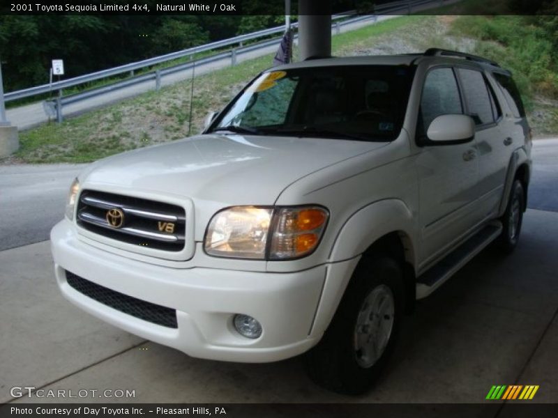 Natural White / Oak 2001 Toyota Sequoia Limited 4x4