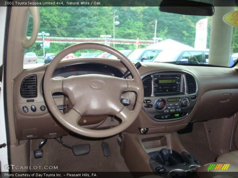 Natural White / Oak 2001 Toyota Sequoia Limited 4x4