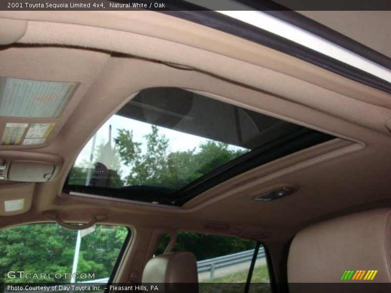 Natural White / Oak 2001 Toyota Sequoia Limited 4x4