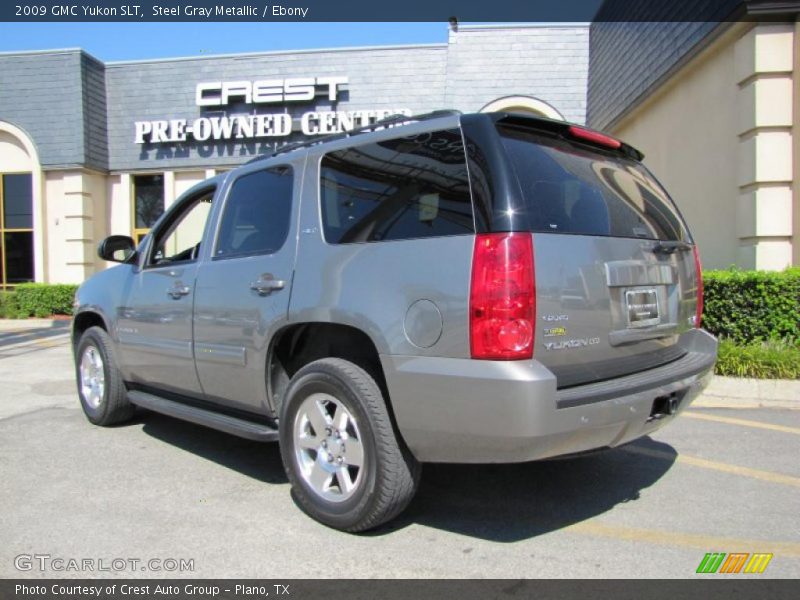 Steel Gray Metallic / Ebony 2009 GMC Yukon SLT