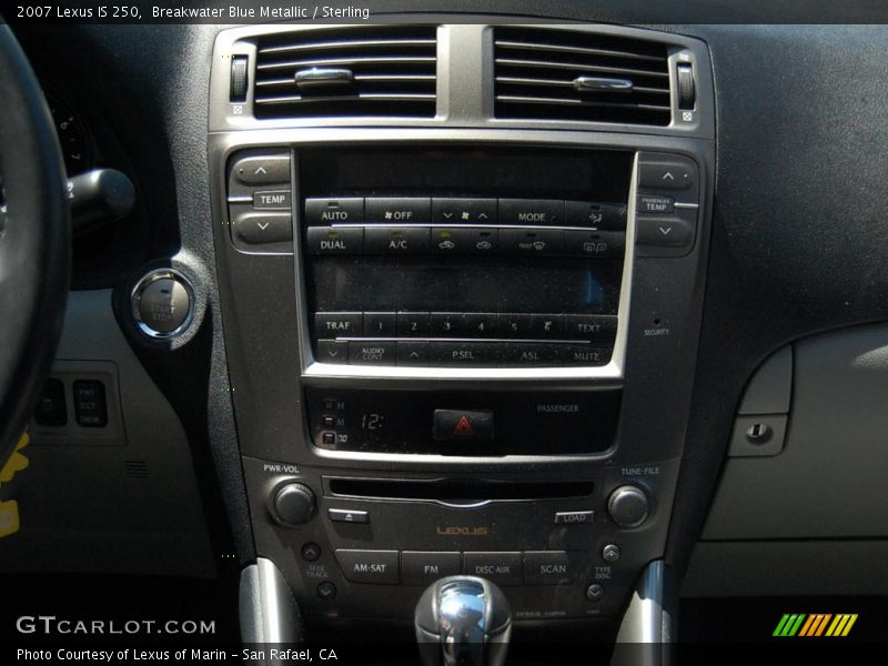 Breakwater Blue Metallic / Sterling 2007 Lexus IS 250
