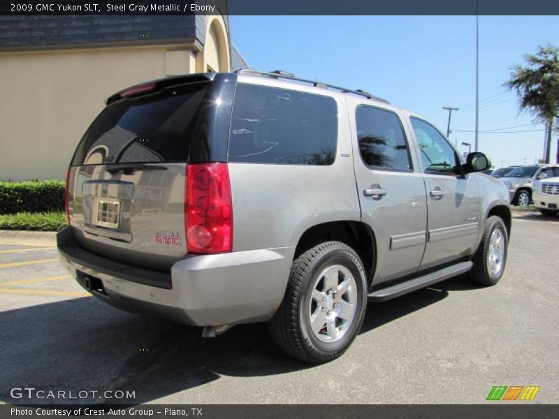 Steel Gray Metallic / Ebony 2009 GMC Yukon SLT