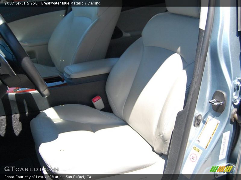 Breakwater Blue Metallic / Sterling 2007 Lexus IS 250
