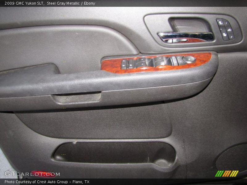 Steel Gray Metallic / Ebony 2009 GMC Yukon SLT