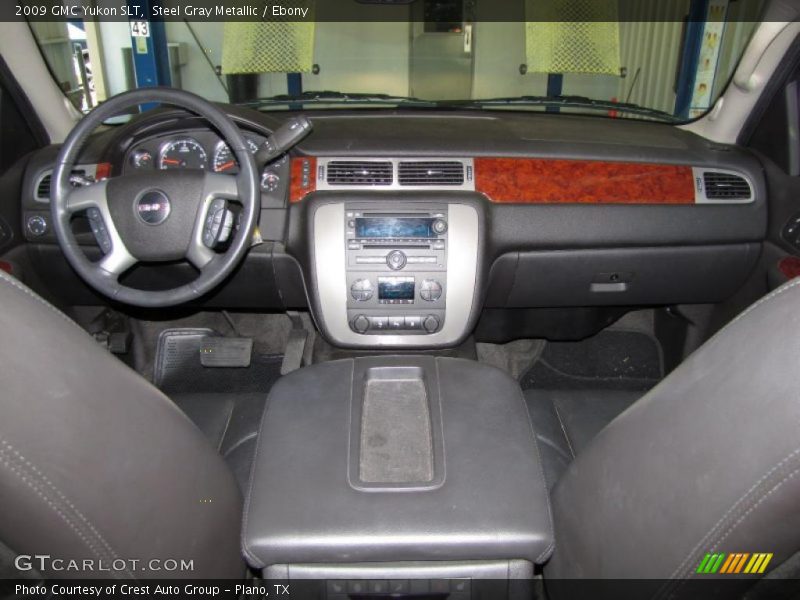 Steel Gray Metallic / Ebony 2009 GMC Yukon SLT