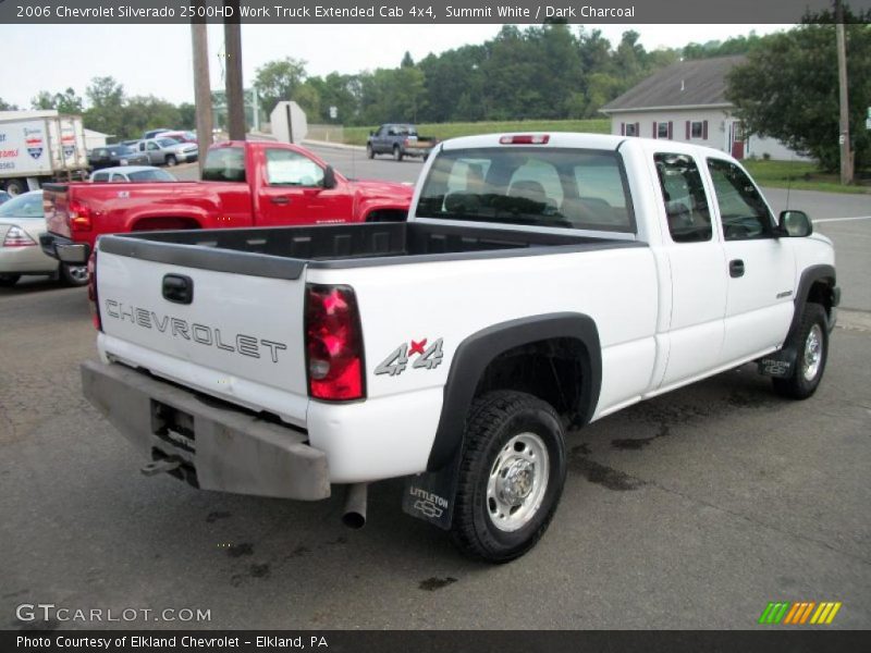 Summit White / Dark Charcoal 2006 Chevrolet Silverado 2500HD Work Truck Extended Cab 4x4
