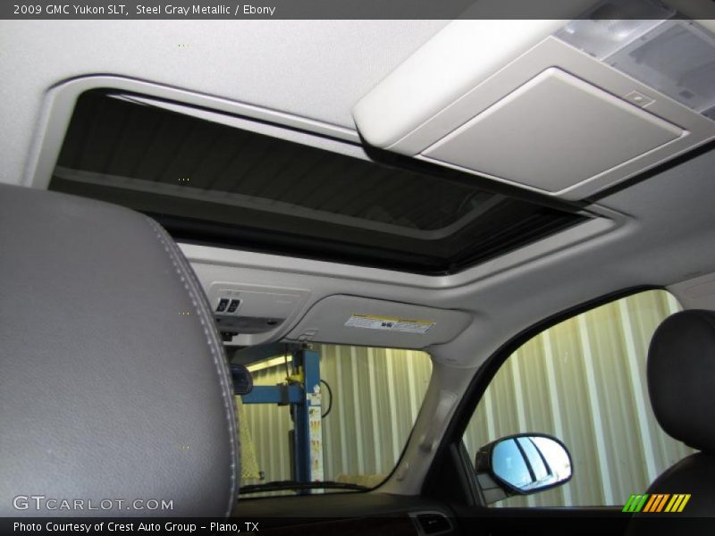 Steel Gray Metallic / Ebony 2009 GMC Yukon SLT