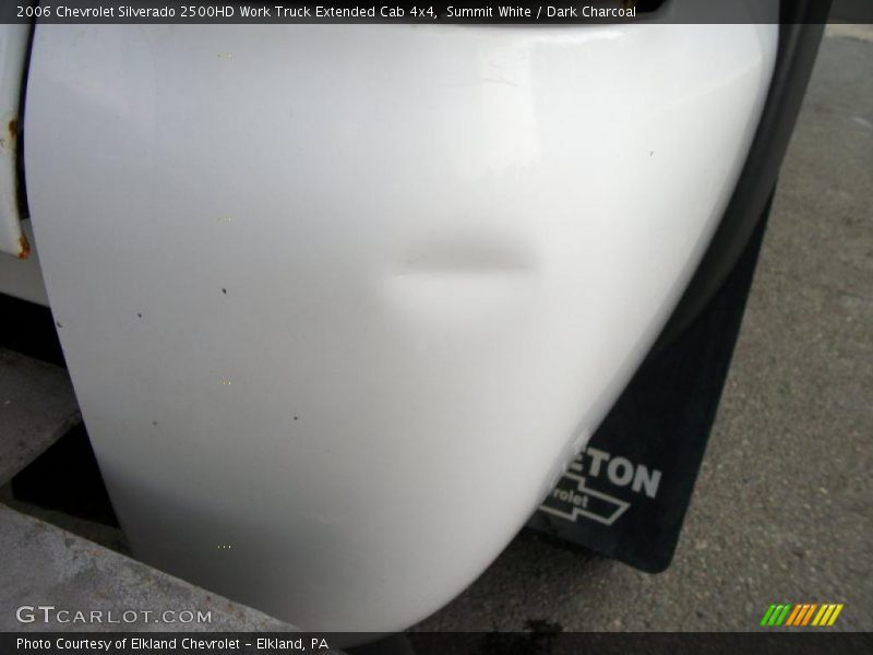 Summit White / Dark Charcoal 2006 Chevrolet Silverado 2500HD Work Truck Extended Cab 4x4