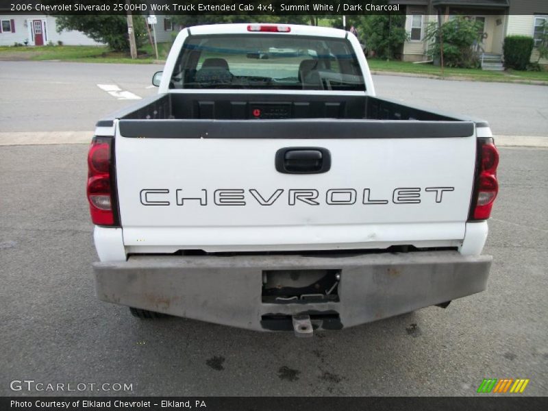 Summit White / Dark Charcoal 2006 Chevrolet Silverado 2500HD Work Truck Extended Cab 4x4