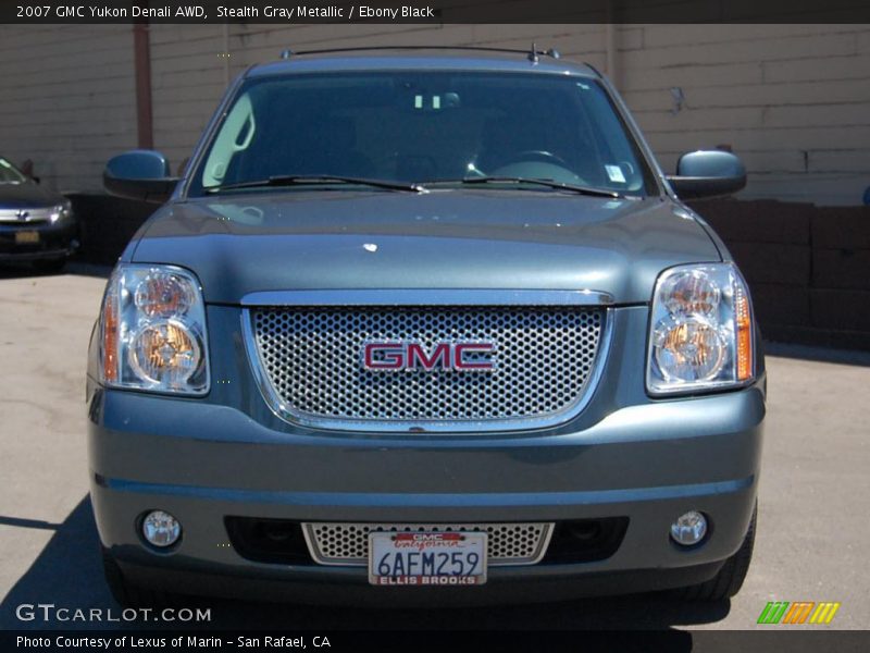 Stealth Gray Metallic / Ebony Black 2007 GMC Yukon Denali AWD