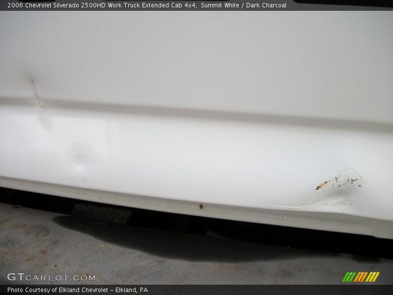 Summit White / Dark Charcoal 2006 Chevrolet Silverado 2500HD Work Truck Extended Cab 4x4