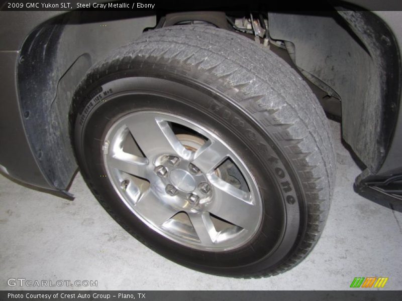 Steel Gray Metallic / Ebony 2009 GMC Yukon SLT