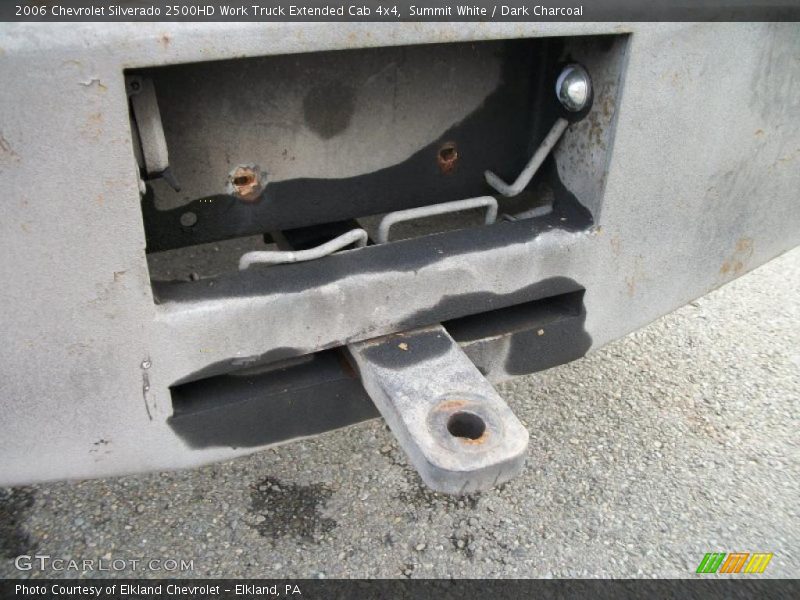 Summit White / Dark Charcoal 2006 Chevrolet Silverado 2500HD Work Truck Extended Cab 4x4