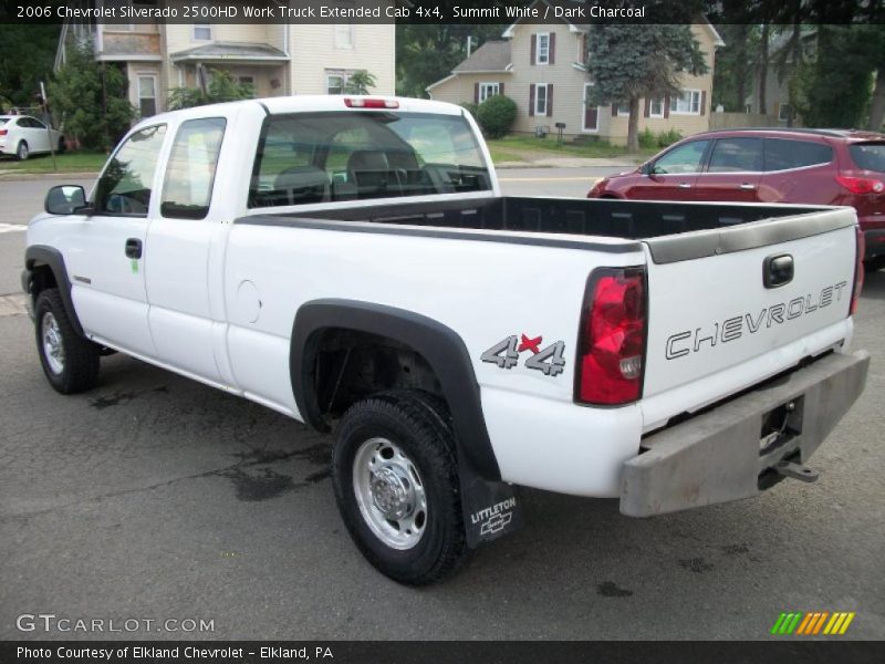 Summit White / Dark Charcoal 2006 Chevrolet Silverado 2500HD Work Truck Extended Cab 4x4