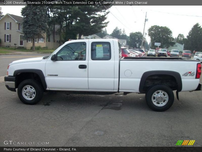 Summit White / Dark Charcoal 2006 Chevrolet Silverado 2500HD Work Truck Extended Cab 4x4