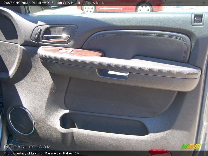 Stealth Gray Metallic / Ebony Black 2007 GMC Yukon Denali AWD