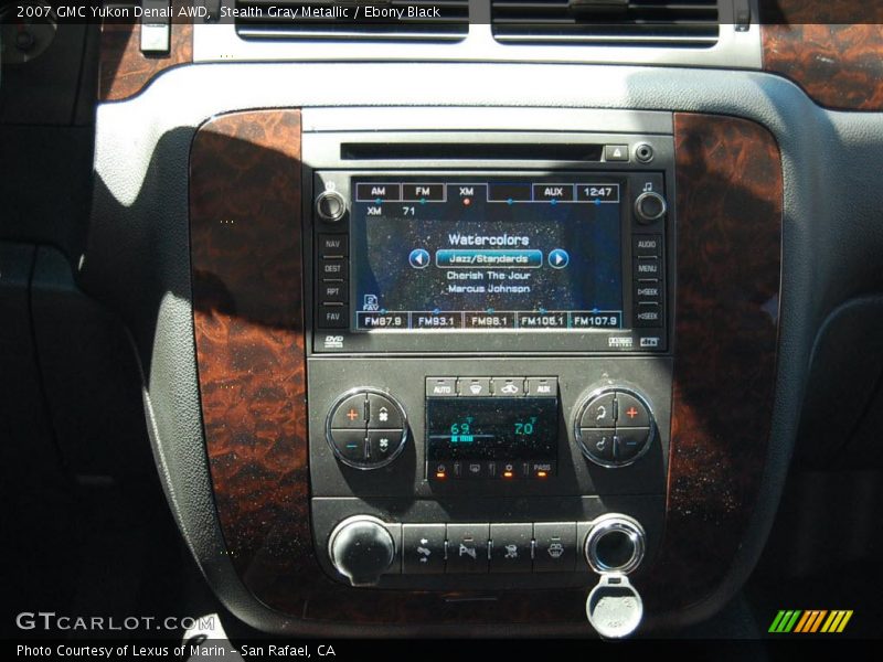 Stealth Gray Metallic / Ebony Black 2007 GMC Yukon Denali AWD