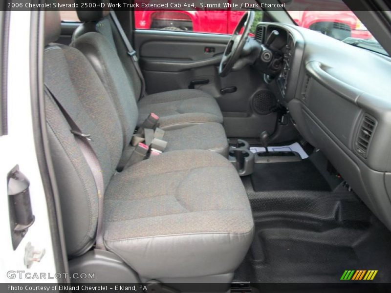 Summit White / Dark Charcoal 2006 Chevrolet Silverado 2500HD Work Truck Extended Cab 4x4