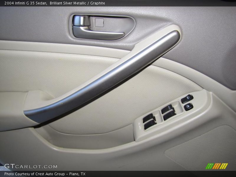 Brilliant Silver Metallic / Graphite 2004 Infiniti G 35 Sedan