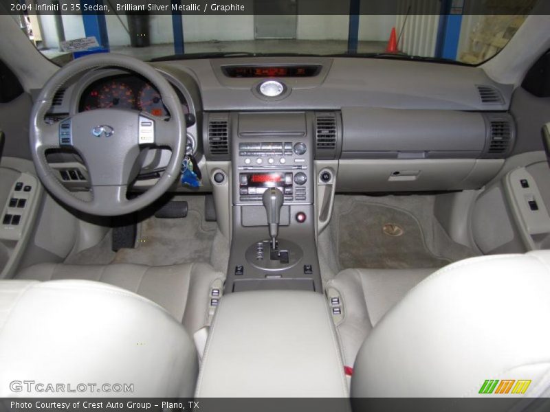 Brilliant Silver Metallic / Graphite 2004 Infiniti G 35 Sedan