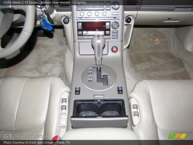Brilliant Silver Metallic / Graphite 2004 Infiniti G 35 Sedan
