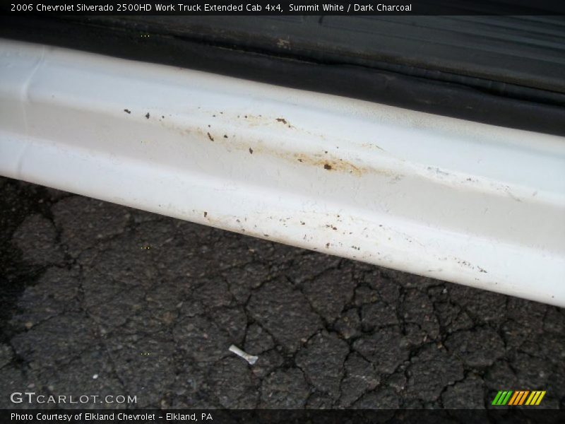 Summit White / Dark Charcoal 2006 Chevrolet Silverado 2500HD Work Truck Extended Cab 4x4